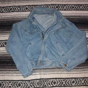 Denim Moto Jacket